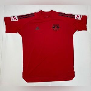 Adidas Red Bull New York Futbol Soccer Jersey Men Medium Red FI1747